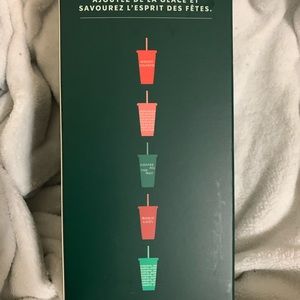 Starbucks reusable iced cups